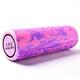Ames floating point solid foam roller wolf tooth massage stick muscle relaxation roller fitness yoga column Pilates foamroller 45cm floating point solid model/deep massage/flower blue