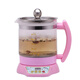 
Rongshijin SD-686 health pot adjustable power decoction pot glass electric kettle 304 stainless steel heating plate romantic powder
