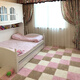 Zhengba splicing carpet suede foam puzzle carpet non-slip thickened living room foyer children's bedroom bedside splicing carpet tatami light purple