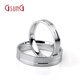 GsunG PT950 Platinum Couple Ring Platinum Men and Women Fixed Ring Inner Arc Track Ring Brushed Matte Surface Size 8-15 Width Approximately 3.5mm Contact Customer Service