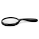 paulone 100mm magnifying glass crank 10x glass lens elderly reading repair newspaper jewelry appraisal 86044