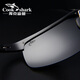 Cookshark (Cookshark) Farbveränderte polarisierte Sonnenbrille High-End-Sonnenbrille Mann Fahrer Nachtsicht Nachtaugen Tag und Nacht Schwarz [exklusiv für Tageszeit]