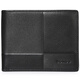 Hongu Brieftasche Neue Männer Brieftasche kurze Modegeschäftsbeutel Horizontale Brieftasche für Freund Geburtstag Geschenk Schwarzer horizontaler Stil