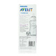 新安怡（AVENT）婴儿宝宝宽口径自然原生玻璃奶瓶8安士240ml SCF673 SCF674 进口 SCF674橙黄色海马240ml