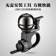 ROCKBROS Bicycle Bell Mountain Bike Accessories Folding Bike Dead Flying Bike Brass Bell Horn Super Loud Equipment Silver