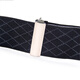 IFSONG Meisong Men's Suspenders Formal Business Suspenders Suspenders Men Six-Clip Fat Suspender Clip 3.5cm Gift Box Black Diamond Check SUSD090G