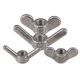 304 stainless steel claw hand nut big ear butterfly nut ingot screw cap fastener (ingot nut) M5