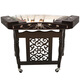 Jiangyin (Jiangyin) Jiangyin 6621t-2 Couleur bois africain rouge santalon poulet wenge bois gros fruits rouges santal coque en bois sculpteur dragon débutant 402 yangqin 6625l poulet wenge wood lotus étang sous la lune