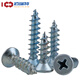 
Hard countersunk self-tapping screw GB846 flat head cross self-tapping blue zinc plated wood screw KA wooden tooth screw M5*10 [200 pills]