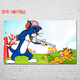 居梦坞 猫和老鼠TomandJerry怀旧经典动画片儿时回忆儿童书房 卧室酒吧咖吧装饰海报 NB17078 50*30cm