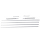 Shamit Buick GL8 window trim ES Luzun 653T body stainless steel window bright strips on land business class 25s window decoration parts gl8 modification ES28T/653T stainless steel window trim (8 pieces)