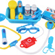 Gogo hand children's play house toy doctor medicine box set baby stethoscope medical tools suitcase boys and girls toys