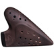 FENG YA OCARINA (FENG YA OCARINA) Dreiröhren-Okarina in professioneller Qualität, ungefeuert, Alt-G-Taste, AG/AF/BC-Okarina, Dreiröhren, ungefeuert AG