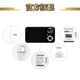 
Panda (PANDA) 6210 radio charging type for elderly people, plug-in card portable mini pocket Bluetooth speaker TF card lithium battery elderly people radio semiconductor black + [USB charger + 8G card]