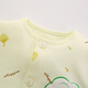 纯棉婴儿衣服夏季新生儿礼盒套装初生刚出生春秋满月宝宝用品 6189四季绿21件 59（0-3个月,精美包装/无骨缝制）