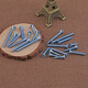 
Hard countersunk self-tapping screw GB846 flat head cross self-tapping blue zinc plated wood screw KA wooden tooth screw M5*10 [200 pills]