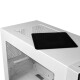 Thermaltake (Tt) F1 white Mini small chassis water-cooled computer host (supports MATX motherboard/supports backline/side penetration/steel plate 0.6mm/U3)