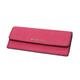 MK Wallet Mike Coles MICHAEL KORS MONEY PIECES Series Cranberry Red Long Wallet Wallet 32F3GTVE7L CRANBERRY