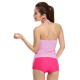 
Yingfa (YINGFA) women's swimsuit large size conservative casual ladies split flat angle watercolor colored swimsuit comfortable sports swimsuit Y1392-1 pink L