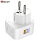 Bull (BULL) socket conversion plug German standard European standard to national standard power converter socket for foreign use (Germany, Spain, France, Russia, South Korea)