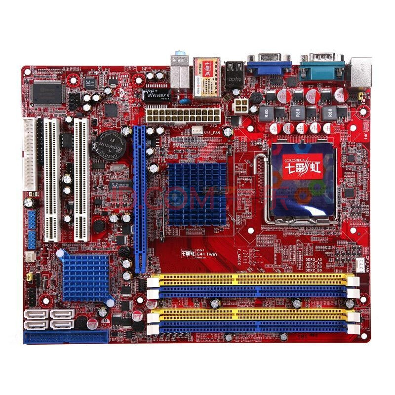 七彩虹(colorful)c.g41 twin v20主板(intel g41/lga 775)