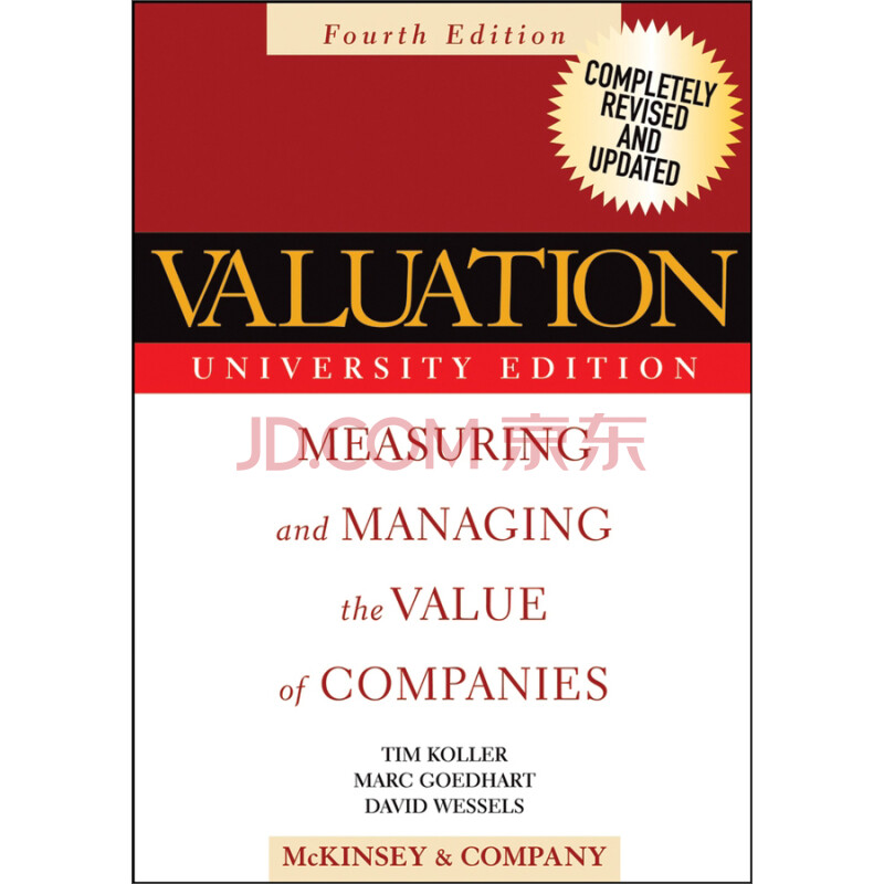 《Valuation: Measuring And Managing The Value Of Companies, 4th Edition ...