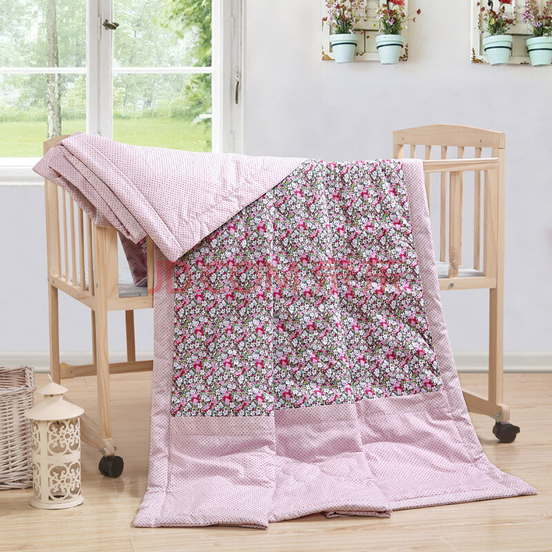 纯棉超柔舒适天然竹纤维空调被 全 凯蒂的花园 带被头单人被150*200cm