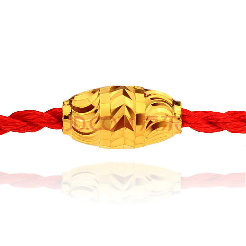 金鑫珠宝 转运珠 999千足金 转运祈福 约0.5克