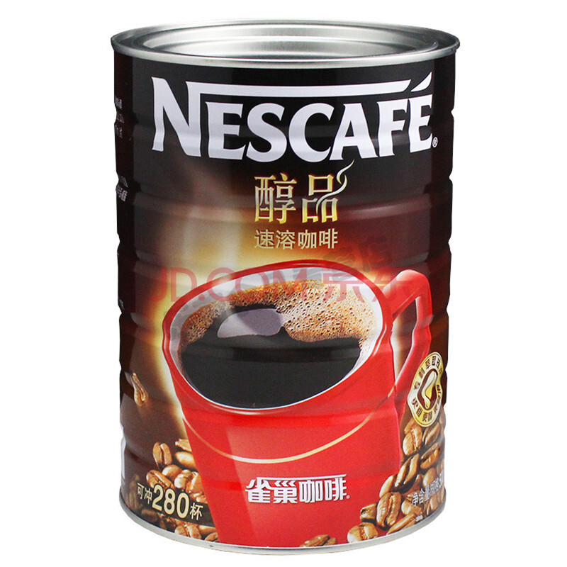 雀巢nestle雀巢醇品咖啡500g罐装速溶咖啡纯黑咖啡无奶