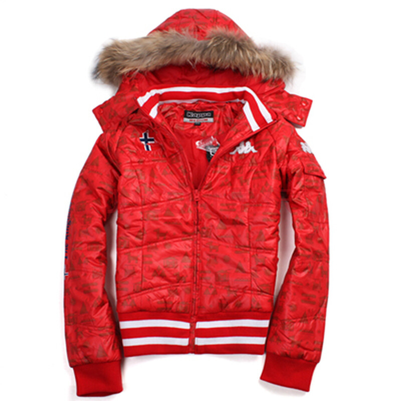 卡帕kappa女装棉服-k2094mm744-553 红色 s