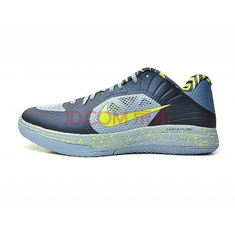 nike 男式 轻质lunarlon泡沫材质耐磨篮球鞋 511368-402 蓝色 40