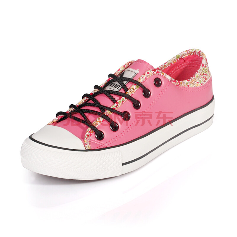 senma森马女鞋布鞋平跟鞋帆布鞋 粉色 38