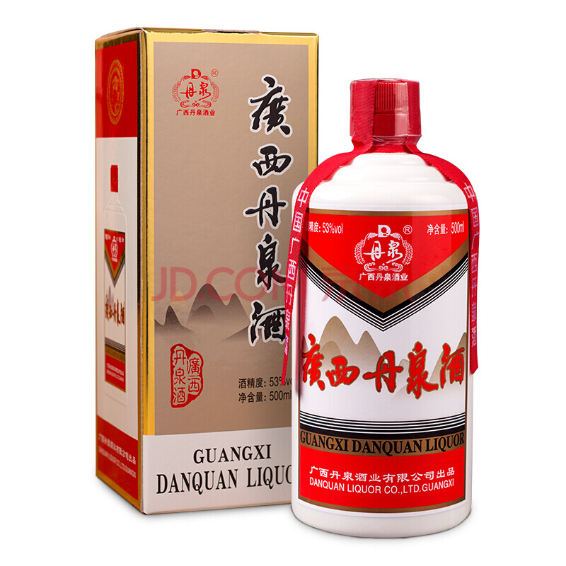 【酒厂直供】广西丹泉酒 老品牌 洞藏纯粮食酱香型高度白酒500ml53度