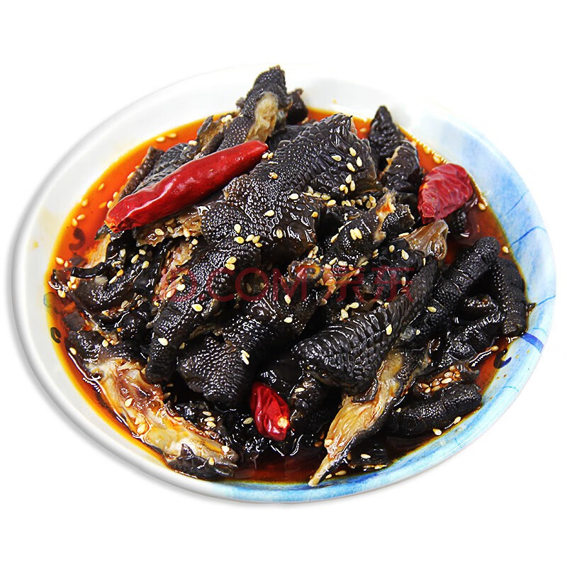 川牧 无骨鸡爪250g袋装 熟食方便菜川香麻辣去骨黑凤爪乌鸡爪休闲零食