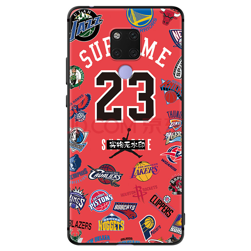 伊诺茂华为mate30/30pro/20x手机壳篮球nba定制20pro/20/10潮牌磨砂