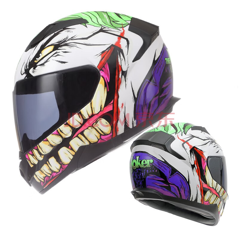 ridingtribe摩托车头盔全盔男夏季赛车机车个性头盔女电动车安全帽全