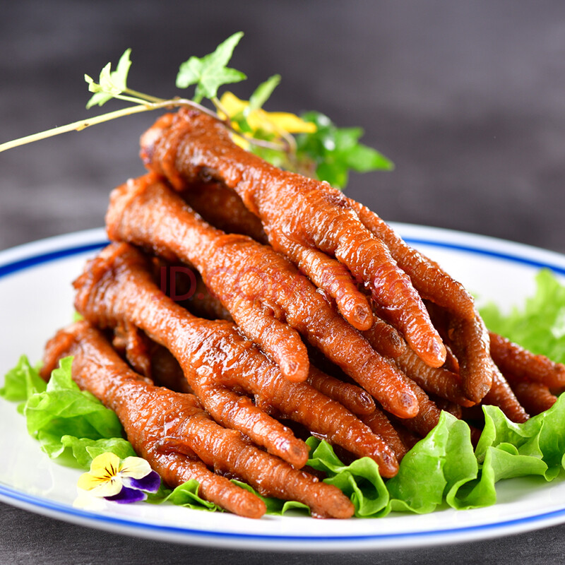 紫光园 秘制凤爪200g*3 烧烤凉菜 酱卤风味 休闲零食小吃 鸡爪子