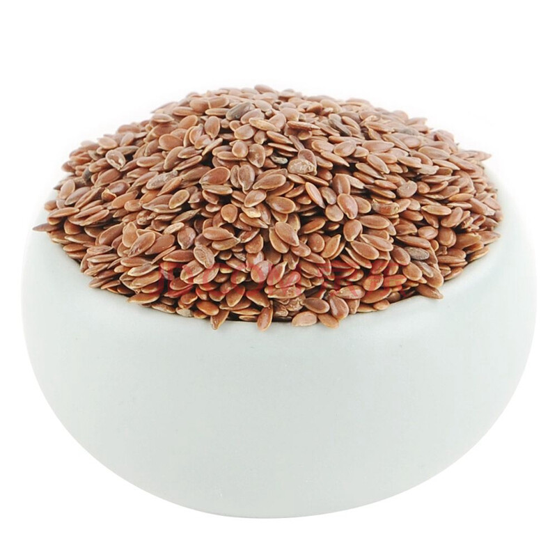 亚麻籽内蒙古天然生亚麻籽仁农家胡麻籽粉黄金五谷杂粮 2500g亚麻籽仁