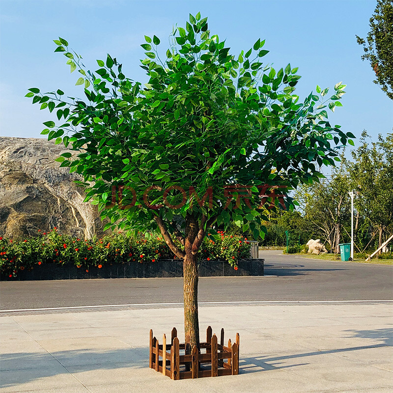 仿真榕树假树仿真大型植物酒店商场婚礼道具许愿树景观树橱窗装饰