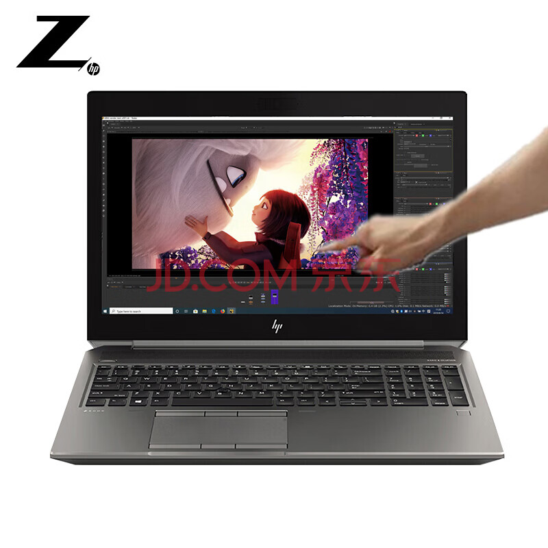 笔记本电脑 设计师 4k dc屏 win10专业版 6核i7-9850h丨rtx3000显卡6g