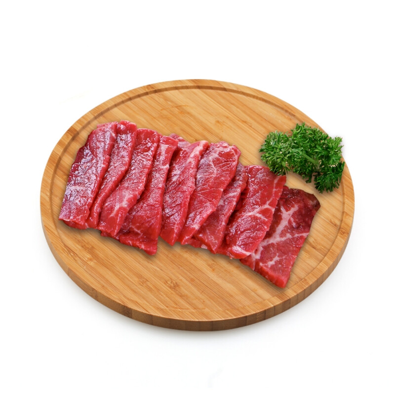 鲁西黄牛肉 西冷烤肉片(冷藏) 200g