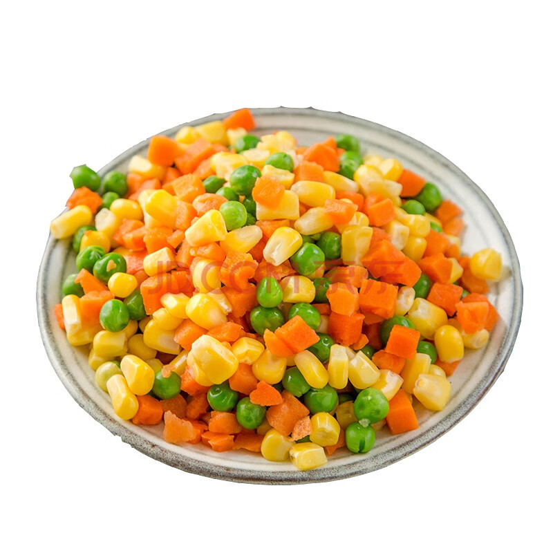 蔬菜杂菜粒250g 冷冻新鲜杂豆粒 杂蔬青豆胡萝卜粒玉米什锦沙拉 什锦
