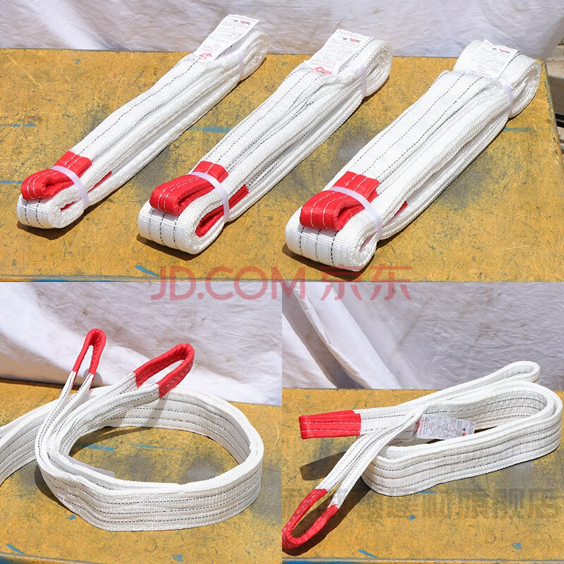 起重吊带 吊绳扁平工业吊装带起重吊带玻璃吊车行车吊绳拖车绳1吨2吨3