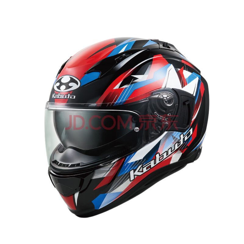 日本ogk kabuto头盔摩托车双镜片全盔机车赛车安全帽防紫外线防雾四季