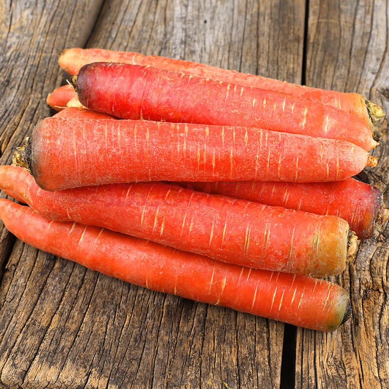 农家沙地胡萝卜生吃新鲜红心脆甜沙窝即食水果红萝卜零食10斤
