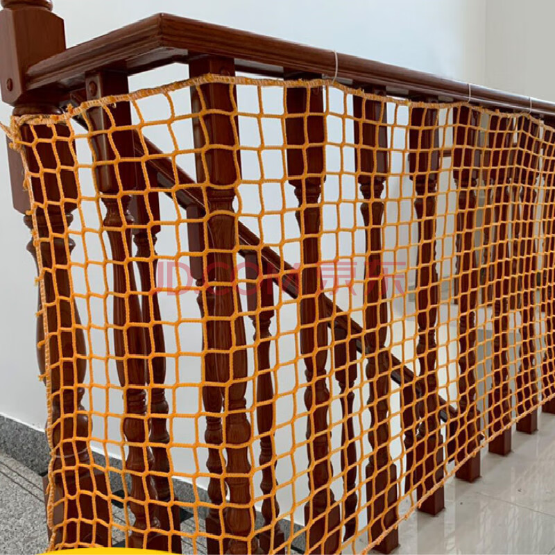 儿童安绳楼梯防护网防坠网尼龙绳网阳台防护网楼梯护栏网家用 加粗防