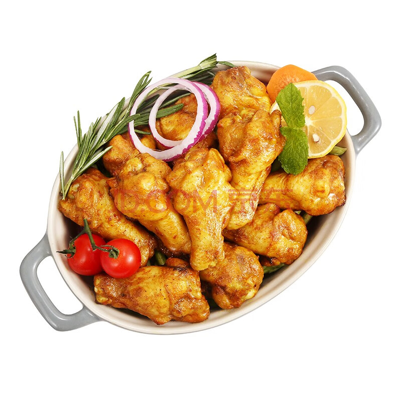 上鲜 泰式咖喱味鸡翅根 1kg 出口日本级 咖喱风味调理鸡翅根鸡翅膀小