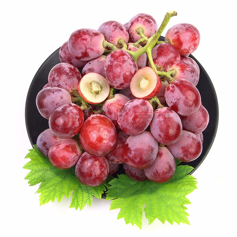 旷古农业 顺丰快递 山东大泽山红提葡萄2kg 新鲜提子水果