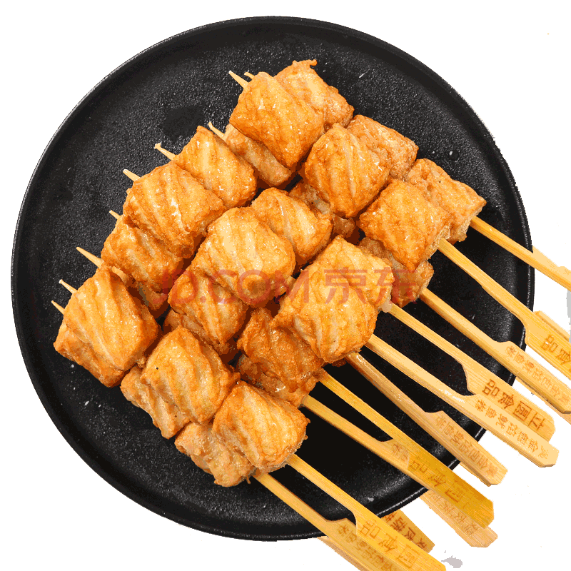 火锅丸子速食罗森711串串甜不辣半成品麻辣烫 包馅鱿鱼卷360g-10串