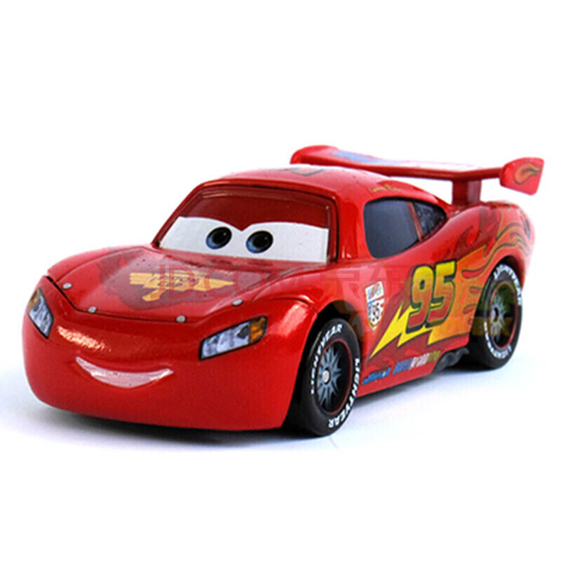 迷你小赛车汽车总动员1-2代儿童玩具车合金惯性车模闪电麦昆板牙 麦昆